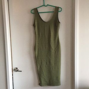 Olive Bodycon dress